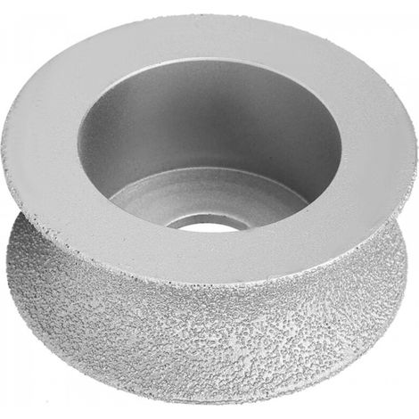 Meule Diamantée Brasée, Concave Grinding Wheel Meule à Pierre Humide et Sèche Disque Abrasif Concave (1/5)