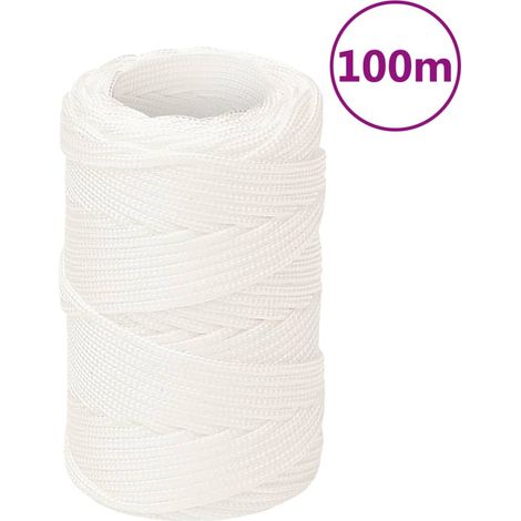 Bootsseil Weiß 2 mm 100 m Polypropylen