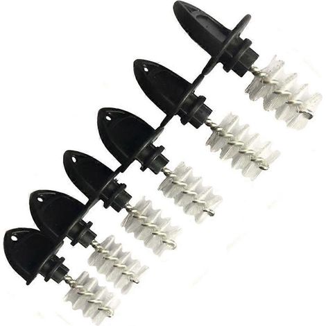 Brosse pour Robinet de Bière Kit 6 Pièces, Nettoyage de Tuyau de Brasseur, Accessoires Bar Domicile, Bouchon de Lavage Nuit (1/4)