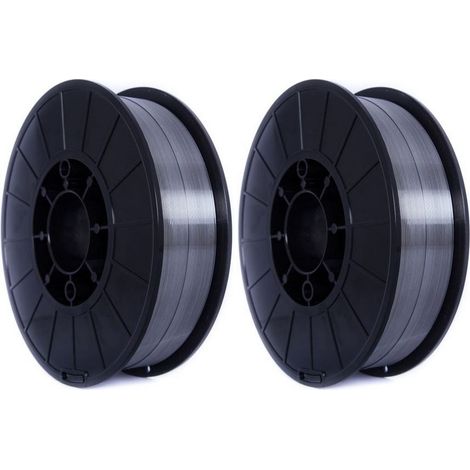 Lot de 2 Bobines de Fil fourré 0.9mm 900g Ø100 mm