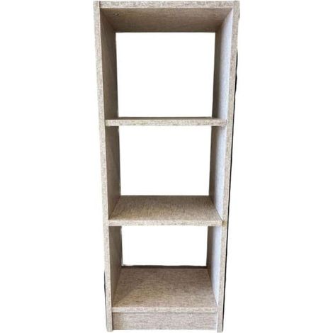 CTF Libreria Bassa Tela Rame - 3 Ripiani 40x28x106 cm (1/2)