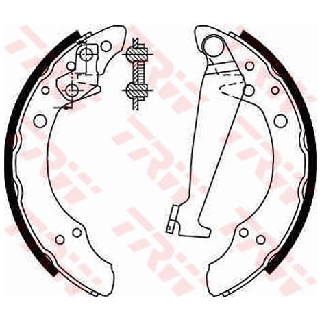 Zapatas de freno TRW GS8526 (1/2)