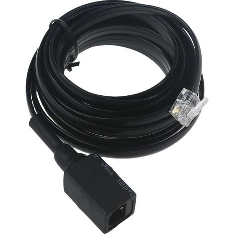 Câble d'extension amovible à 6 broches pour microphone sans fil FTM-100DR et FTM-400DR