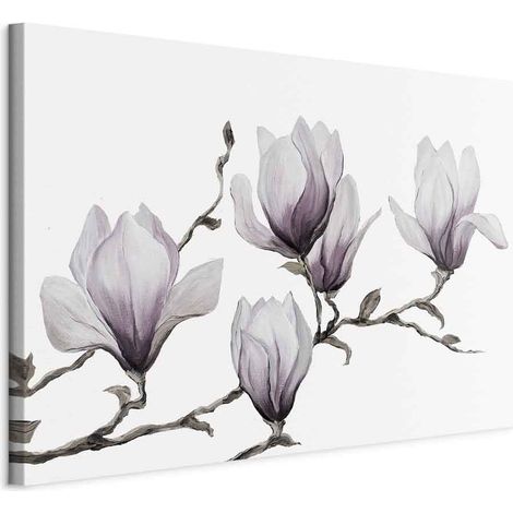 Cuadro - Magnolias pintadas (1 pieza) ancho (1/5)