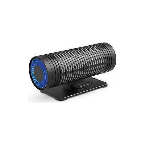 Auto-Luftreiniger, Auto-Luftreiniger mit echtem HEPA-Filter, tragbarer Luftreiniger mit LED-Licht für Zuhause, Büro und Reisen, Weihnachtsgeschenk fürs Auto (Grau)