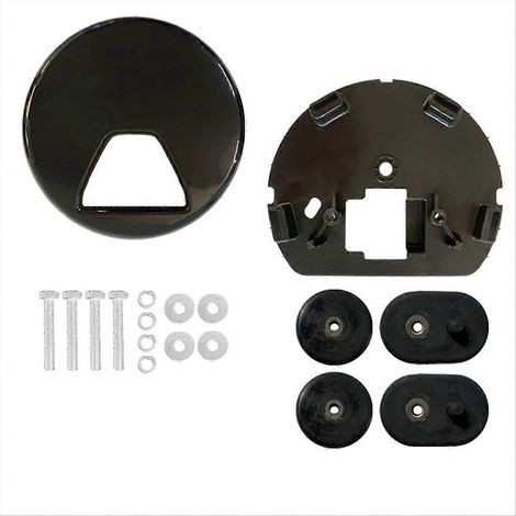 Base de instalación de la cámara trasera para la cubierta de la rueda de repuesto del portón trasero del coche Jetour Traveller T2 2023-2025 (1/5)