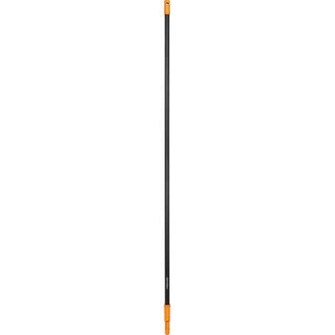 Fiskars – Manche d'outils de jardin 160cm – Aluminium léger et robuste – Compatible avec têtes de râteau Solid 135014, 135024, 135064