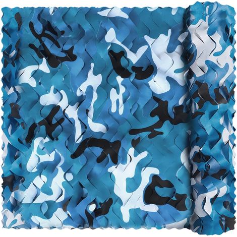 Malla de camuflaje/sombreado - 3 x 4 - Malla de camuflaje verde para la Armada y la Defensa Aérea, malla de camuflaje para sombra exterior (1/5)