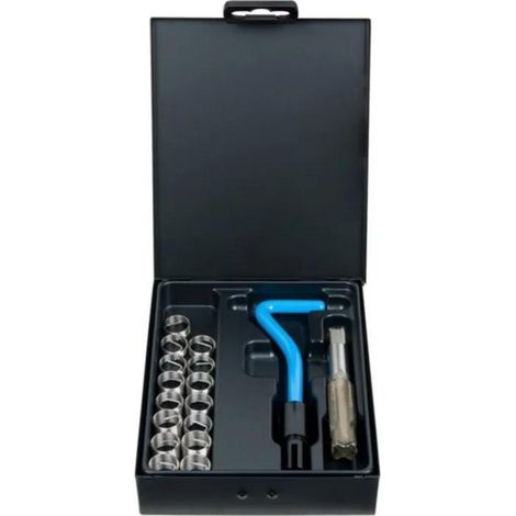 KS Tools 150.6140 Kit di riparazione filetti in metallo inossidabile