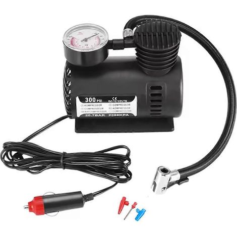 12V Kabelgebundene elektrische Luftpumpe für Autoreifen (1/5)