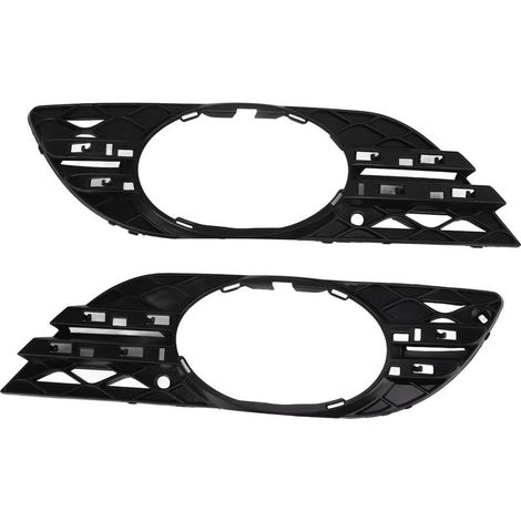 Grille of by-impacts for headlight fog light, 2 pieces, replacement 2118850922 for E320 E350 E550 E63 AMG 2007 – 2009 (1/5)