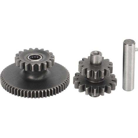 Trywise Démarreur moteur pignon engrenages Transmission Stable adapté pour moteur CG125 150cc 200cc 250cc PIT Quad Dirt Bike ATV (1/4)