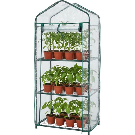 Gewächshaus Strend Pro Greenhouse, Folie, 598x390x1260 mm, Foliengewächshaus