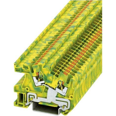 Bloc de jonction pour conducteur de protection d'installation Contenu: 1 pc(s) Phoenix Contact PTI 2,5-PE 3213962 D14943 (1/5)