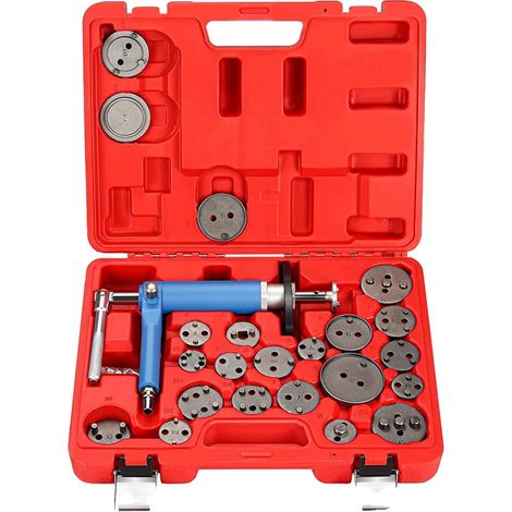 Jeu d'outils de piston de frein pneumatique, 23 pièces, acier au carbone haute durabilité, 23Pcs (1/2)