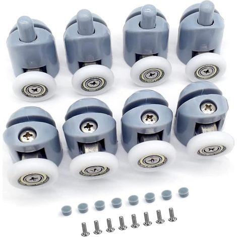 8 rulli per porta doccia (23 mm) (1/5)