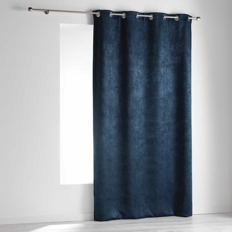 Rideau a oeillets 140x240cm Dreamtime indigo