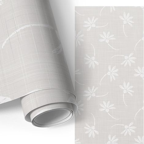 Selbstklebefolie - Möbelfolie - Türfolie Selbstklebende - Klebefolie - Tapete Küche - Aufkleber Folie - Blumenmuster 75x150 cm