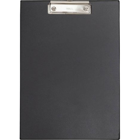 Klemmbrett Karton/Polypropylen A4 schwarz MAUL Serre-papiers carton/polypropylène A4 noir MAUL (1/2)