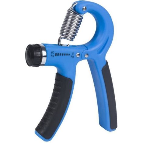 Pince À Main Réglable - Résistance 5 À 60 Kg - Compteur Mécanique Intégré - Pour Renforcement Des Doigts Et Des Poignets - 1 Pièce (1/4)