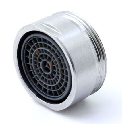 Set di 2 aeratori per rubinetto in ottone M24, angolo di uscita dell'acqua regolabile, filtro di pulizia rimovibile, risparmio idrico per rubinetto, 2 modalità di acqua frizzante, per bagno e cucina (1/5)