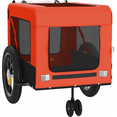 Rimorchio/carrello per animali domestici arancione 020044338