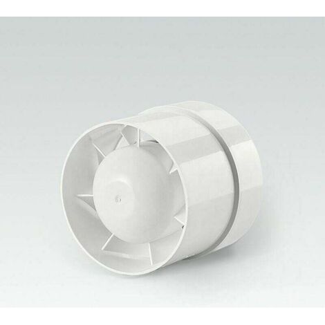 1 PCS Ventilateur Extracteur d'air, économique 100mm, 12W/130m3, extracteur axial conduit en ligne : salle de bain, cuisine, cave (1/4)