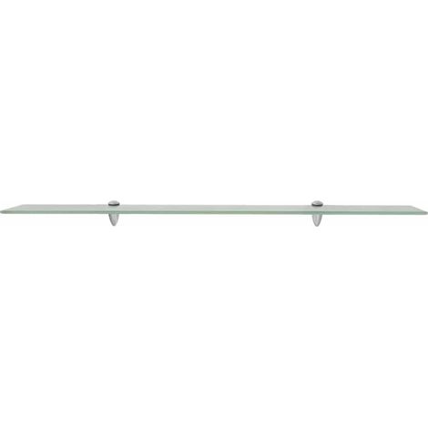 Mensola  Scaffale  Ripiano Galleggiante in Vetro 100x10 cm 8 mm (1/5)