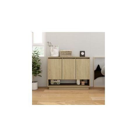 Buffet Chêne sonoma 97x31x75 Bois d'ingénierie (1/5)