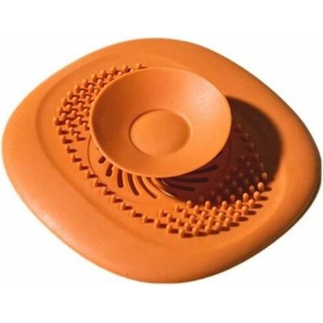 Universal Bouchon de Drainage en Silicon,Filtre Bain Silicone Tube Drain Attrape-Cheveux Bouchon Filtre,Bouchons de (1/5)