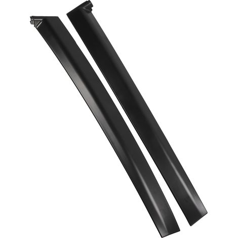 2 pièces de garniture de montant de porte 72470 SR3 003 Garniture de montant de porte gauche et droite de remplacement pour Honda Civic 2 et 3 portes (1/5)
