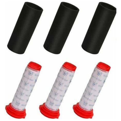 Kit de filtres pour BOSCH BCH65 BCH6L2560 754176 754175, 3 filtres principaux + 3 filtres en mousse pour aspirateur (1/5)