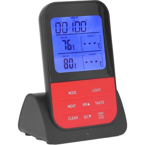 Digitales Fleischthermometer, Lebensmittelsonde, Fernbedienung, Sofortanzeige, Küche (1/5)