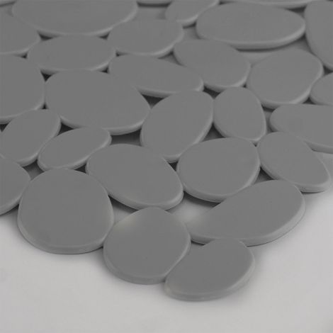 TAPPETO VASCA SASSI CM.35X70 GRIGIO (1/2)