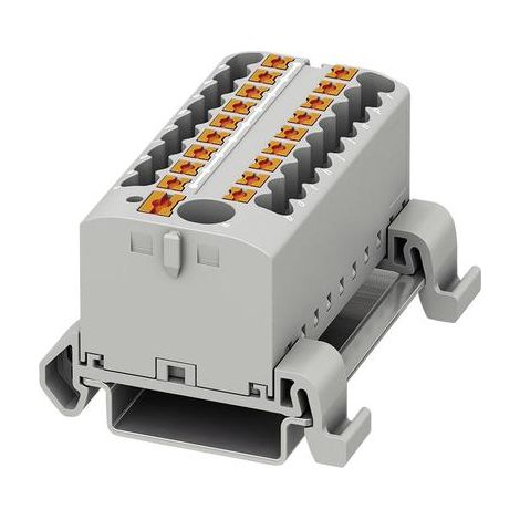 Bloque de distribución eléctrica phoenix PTFIX 6/18X2,5-NS35A 690 V 24 A
