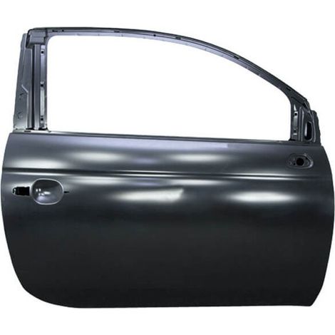 Porte avant droite à peindre Fiat 500 phase 1 2007-2015