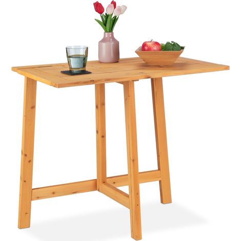 Rechteckiger klapptisch aus holz 88309