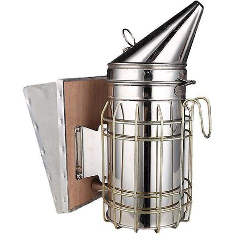 matriel D'apiculture Fumoir En Acier Inoxydable, Outils D'apiculteur, Fumoir De Ruche, Fumoir D'apiculteur, Kit Complet D'outils D'apiculture (1/5)