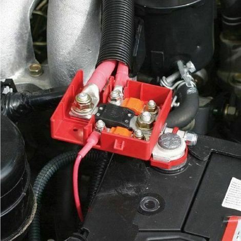 Connecteur de borne de distribution de batterie de voiture 32 V 400 A avec fusible et bornes à dégagement rapide