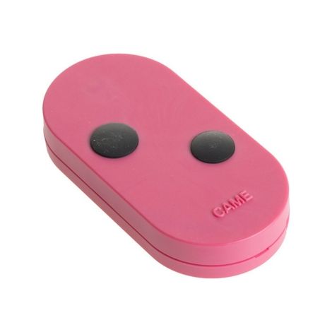 Came TOPD2FPS Rosa Toröffner-Fernbedienung 2 Kanäle Dualfrequenz 433-868 MHz