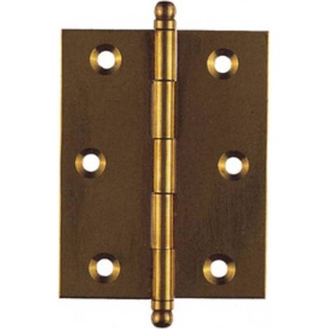 6 x BL CERNIERA OTTONE 60 X 100 MM DA 2 PZ