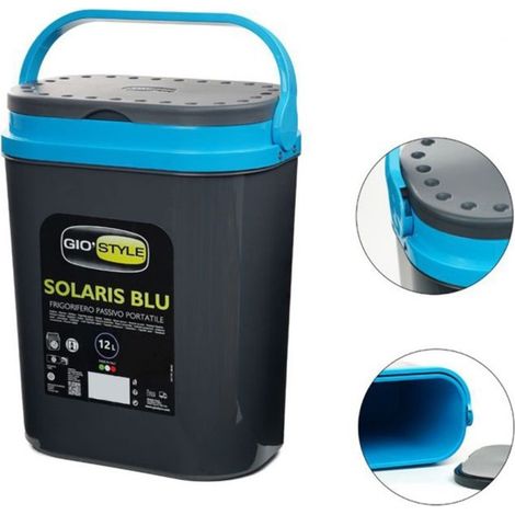 Réfrigérateur Thermique Solaris 12 Litres 29.5x19.5x37.5cm Portable Voyage Bleu (1/3)