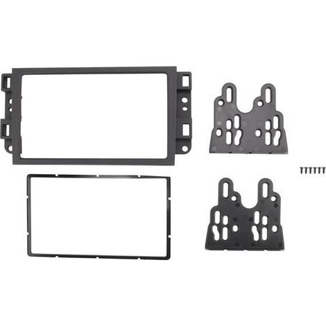 Compatible avec les autoradios 2 DIN pour voitures Captiva/Lova/Gentra/AVEO, cadre audio CD/DVD pour tableau de bord. (1/5)