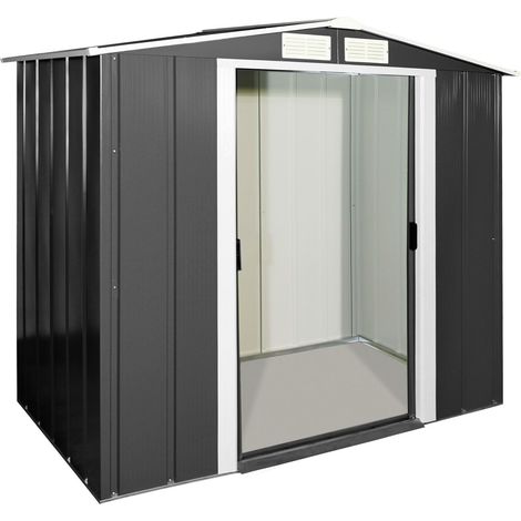 Tepro Metallgerätehaus Eco 202x122,1x180,5 cm Gerätehaus Geräteschuppen Metall