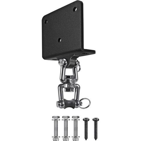 Lntyq Support de Sac de Frappe, Fixation Poutre pour Sac de Boxe Suspension Crochet Lourd pour Accélérer l'exercice Entraînement Muay Thai Balançoire Hamac, 1000lbs (1/5)