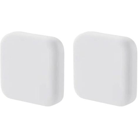 BUNTHAUS Türstopper, 2 Stück, Silikon-Türstopper, selbstklebender Silikon-Türgriff, Türgriff-Stopper, Wandschutz (1/4)