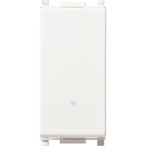 VIMAR - 14008 Pulsante 1P NO 10A bianco
