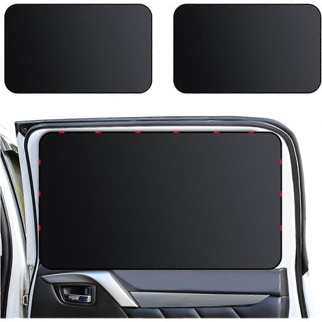 Pare-soleil latéraux pour vitres de voiture, protection UV, maille respirante, stores occultants pour vitres de voiture (1/5)