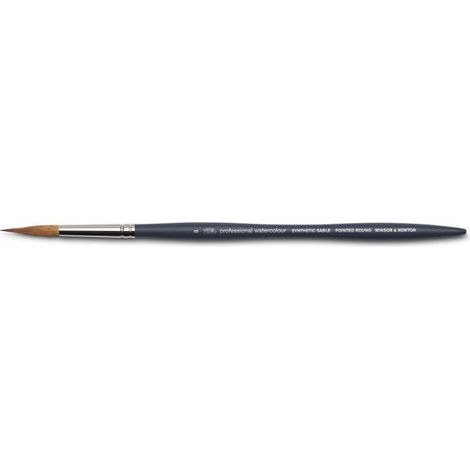 Pinceau rond à pointe n°8 aquarelle professionnelle Winsor & Newton