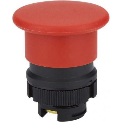 Chint np2-ec4 pulsador de plástico 574572 - pulsador en forma de seta-rojo